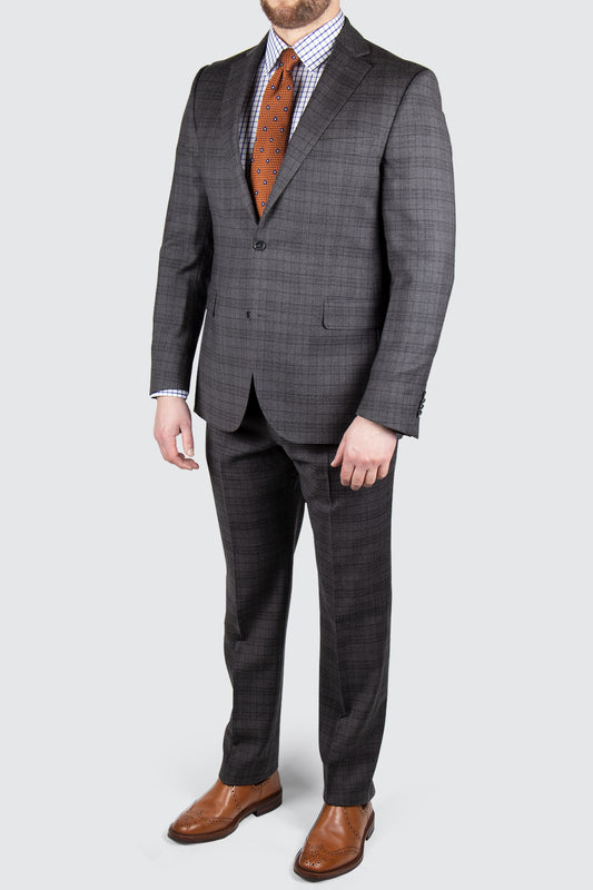 Eduard Dressler Edson Jeff Suit Charcoal