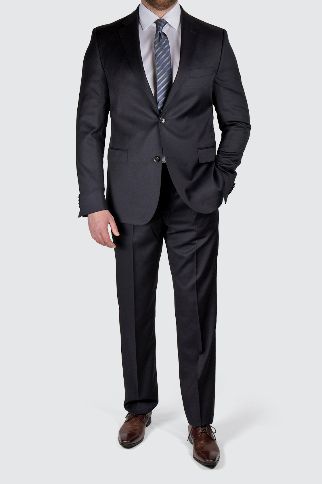 DRESSLER Veste de smoking coupe classique en noir DRESSLER Veste de smoking coupe classique en noir