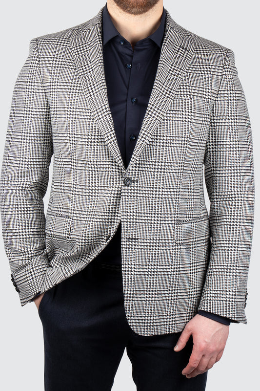 Eduard Dressler Merano Sportscoat Black Check
