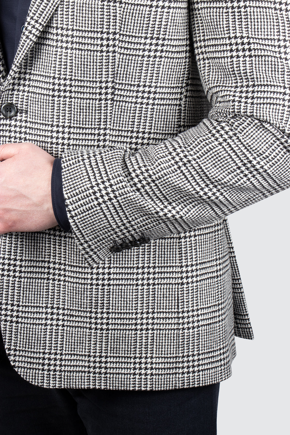 Eduard Dressler Merano Sportscoat Black Check