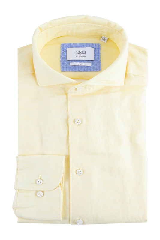 Eterna Business Shirt Yellow