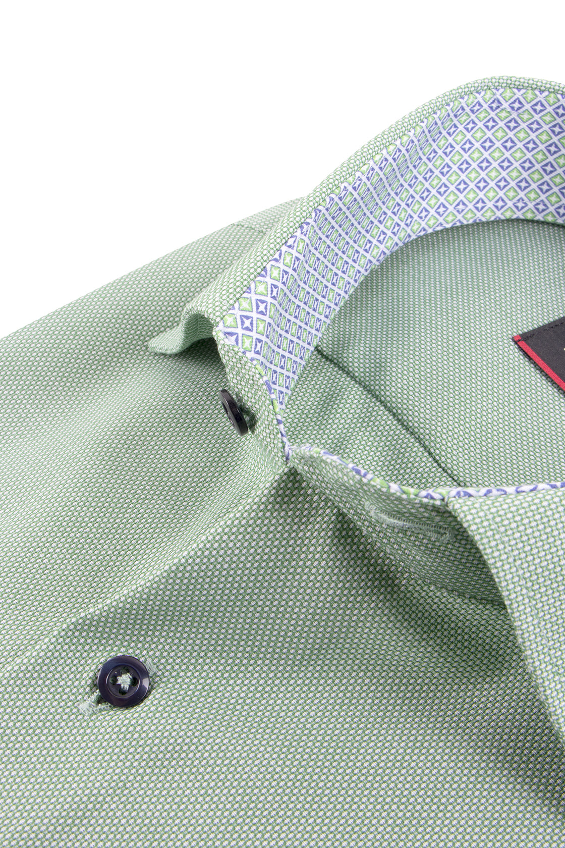 Eterna Modern Fit Business Shirt Green