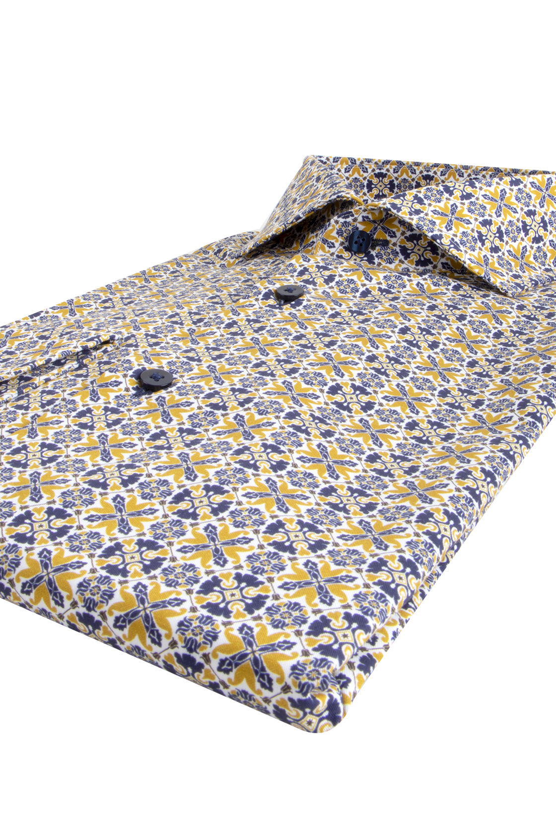 Eterna Modern Fit Business Shirt Mustard