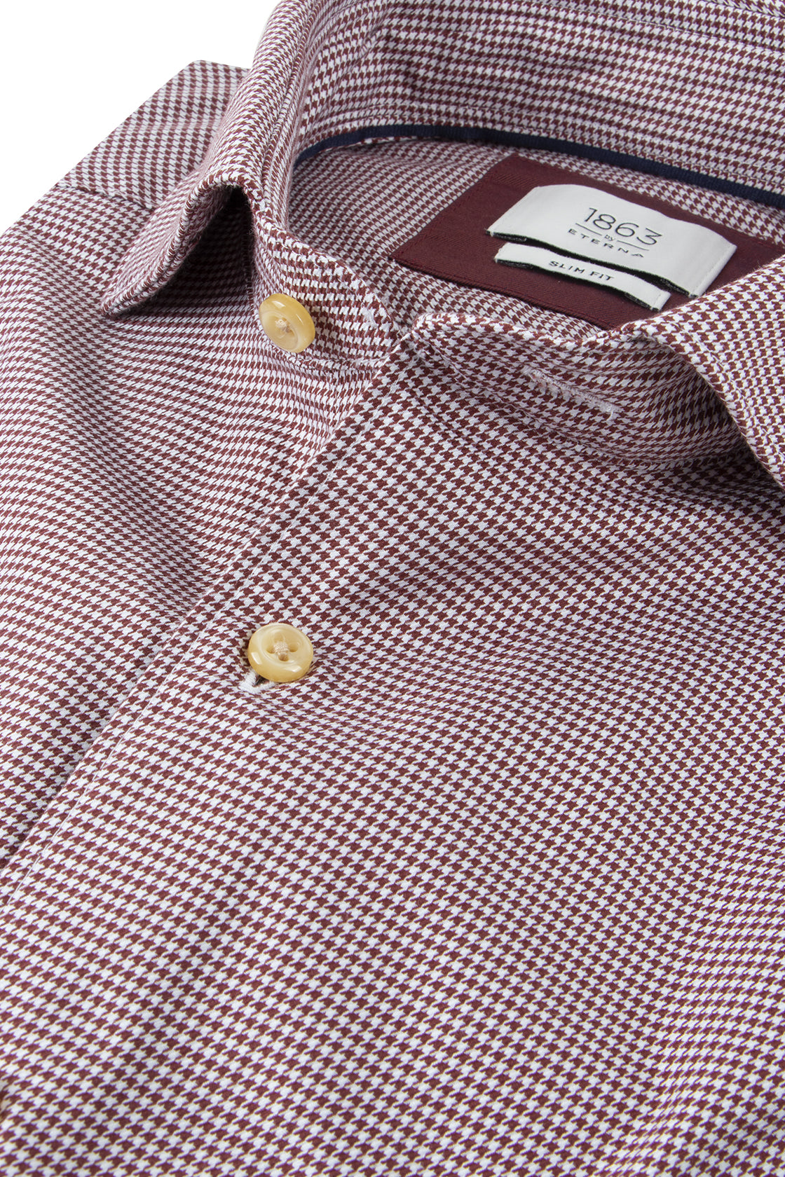 Eterna Slim Business Shirt Red