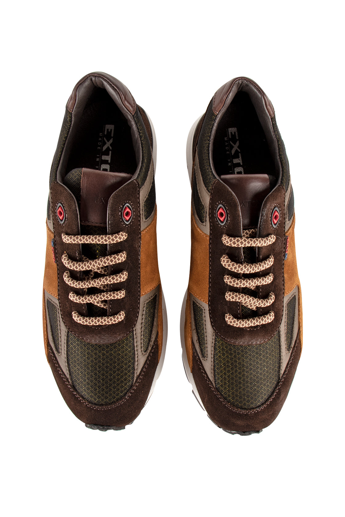 Exton Canvas Runner Brown/Tan