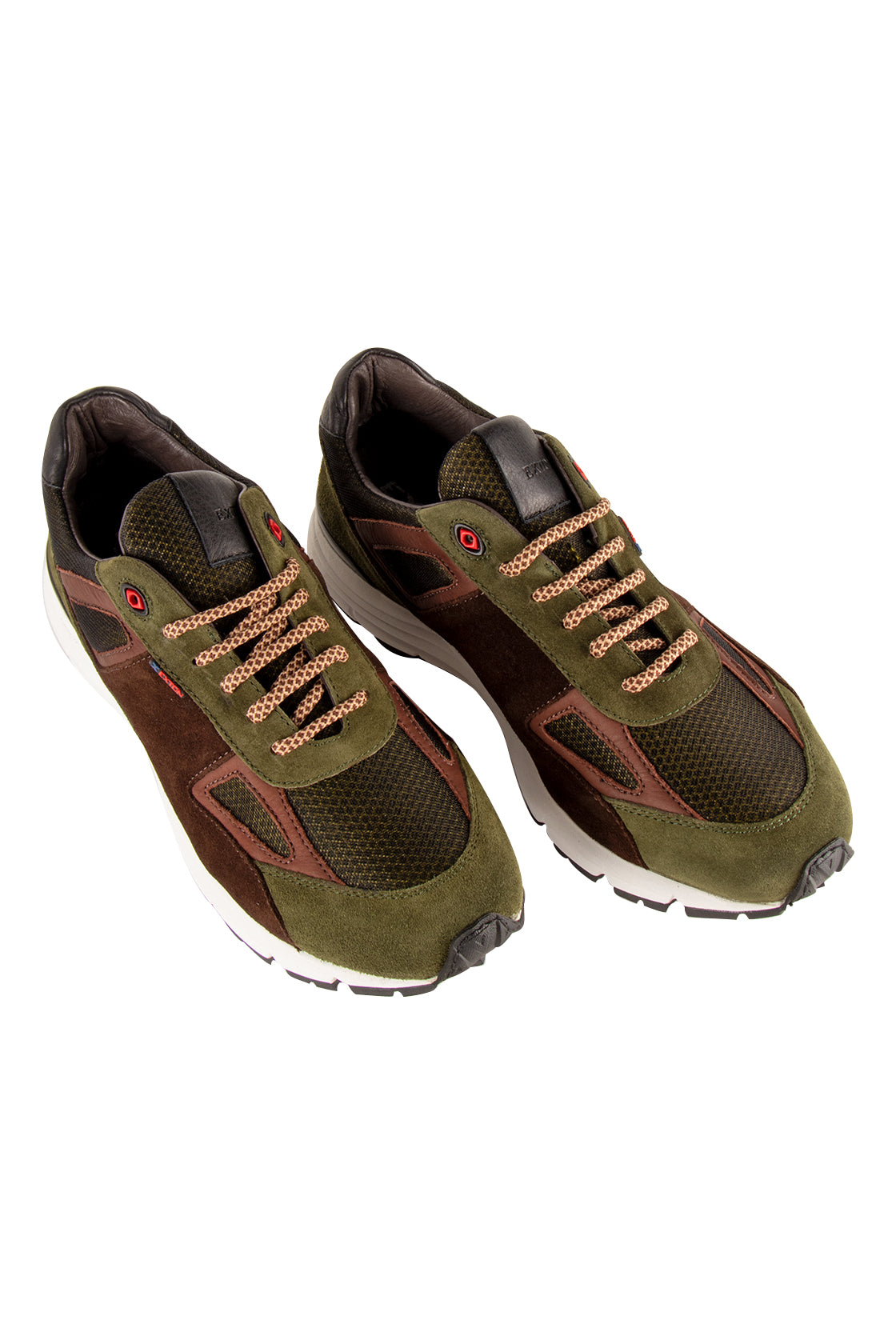 Exton Canvas Runner Green/Brown