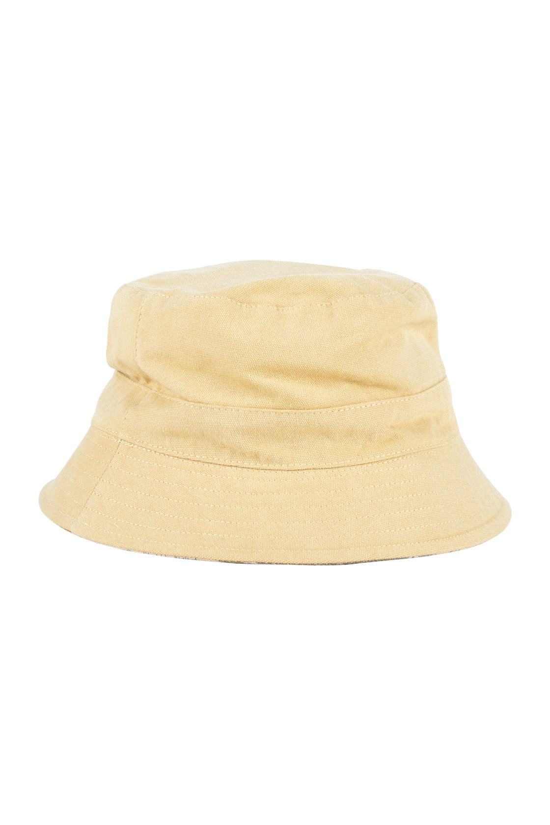 Failsworth Reversible Cotton Bucket Hat Mustard