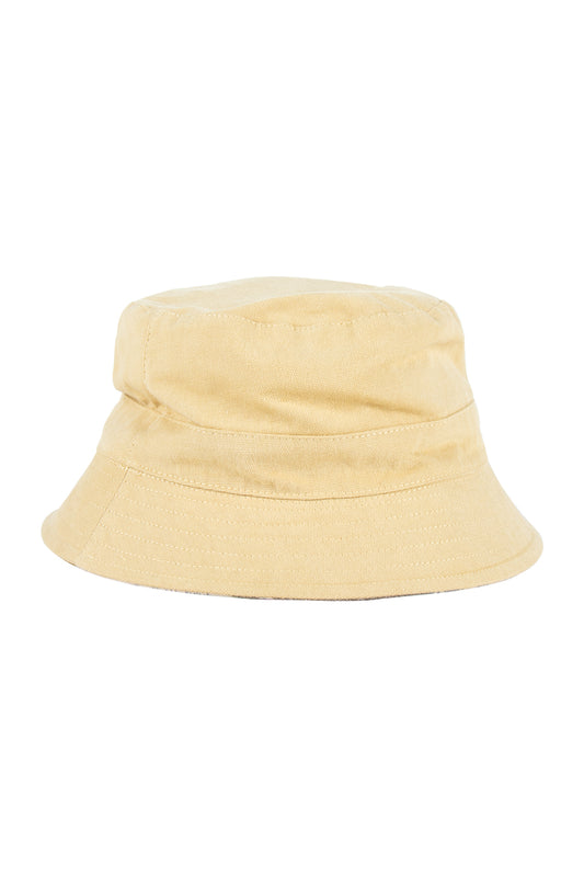 Failsworth Reversible Cotton Bucket Hat Mustard