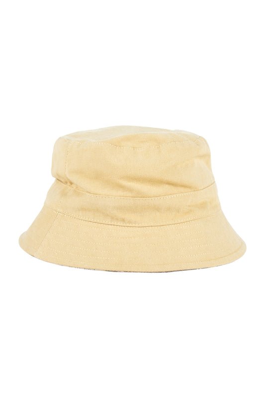 Failsworth Reversible Cotton Bucket Hat Mustard