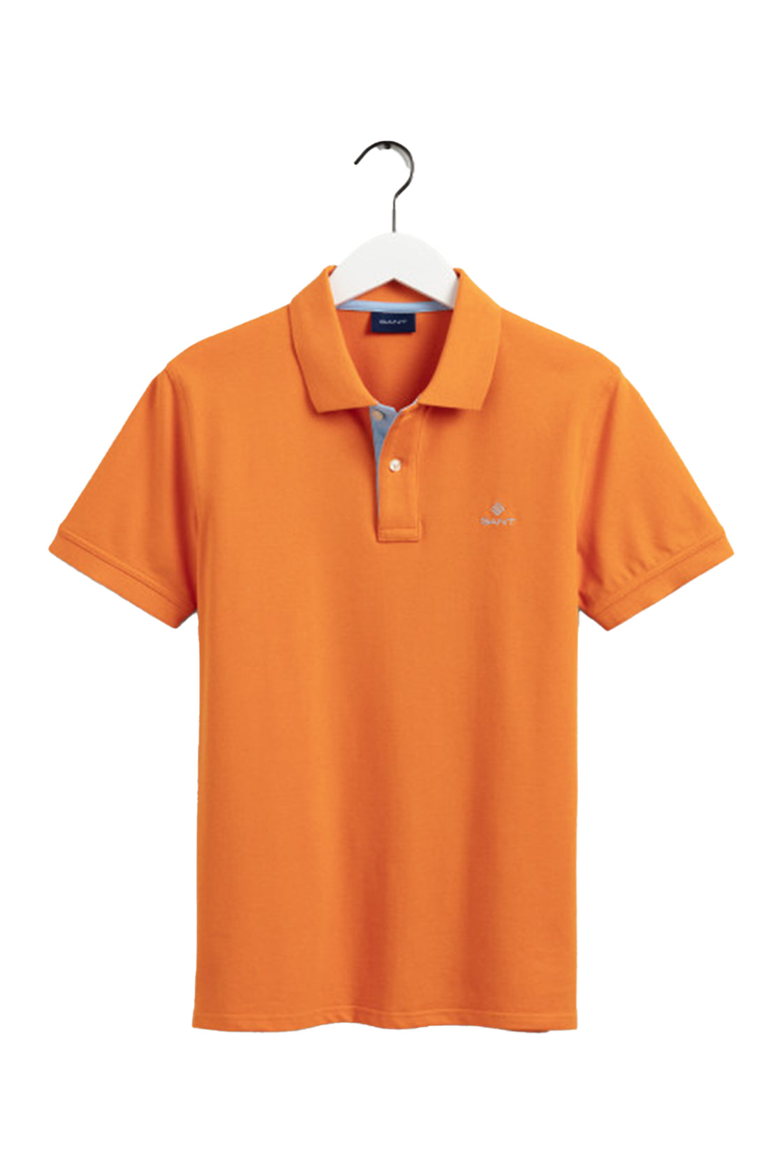 Gant Pique SS Rugger Russet Orange