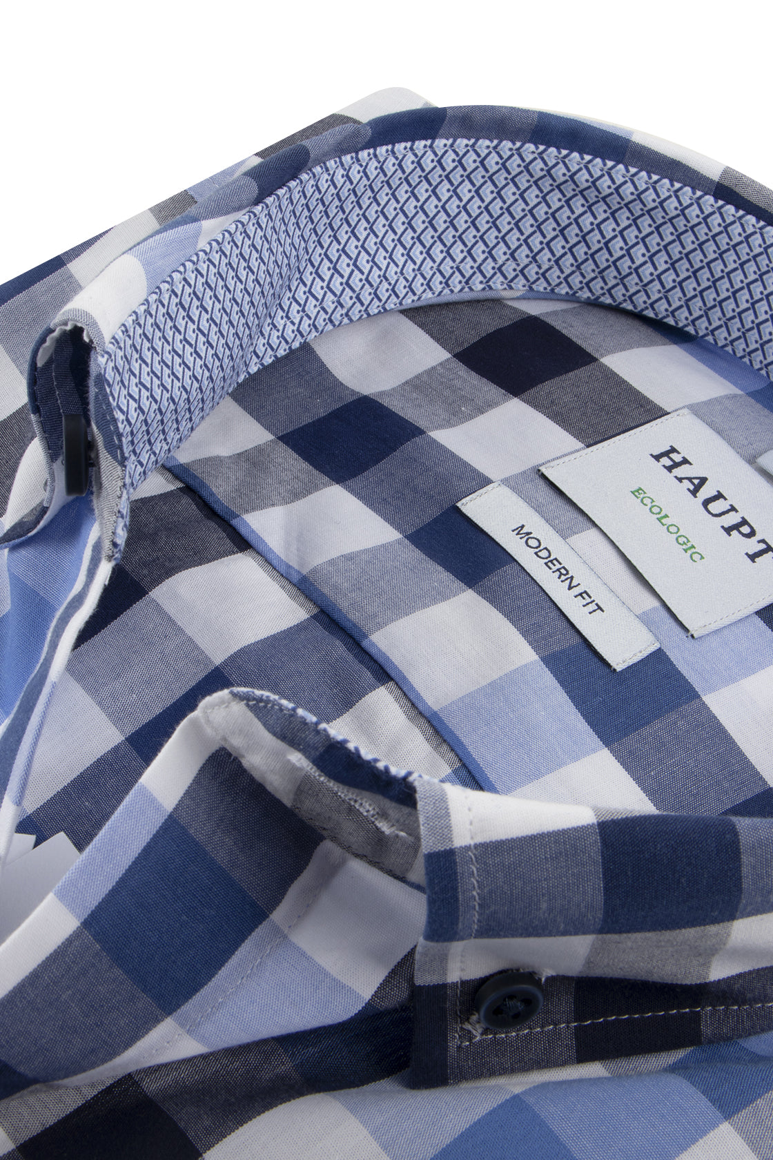 Haupt Modern Fit Shirt Blue Check