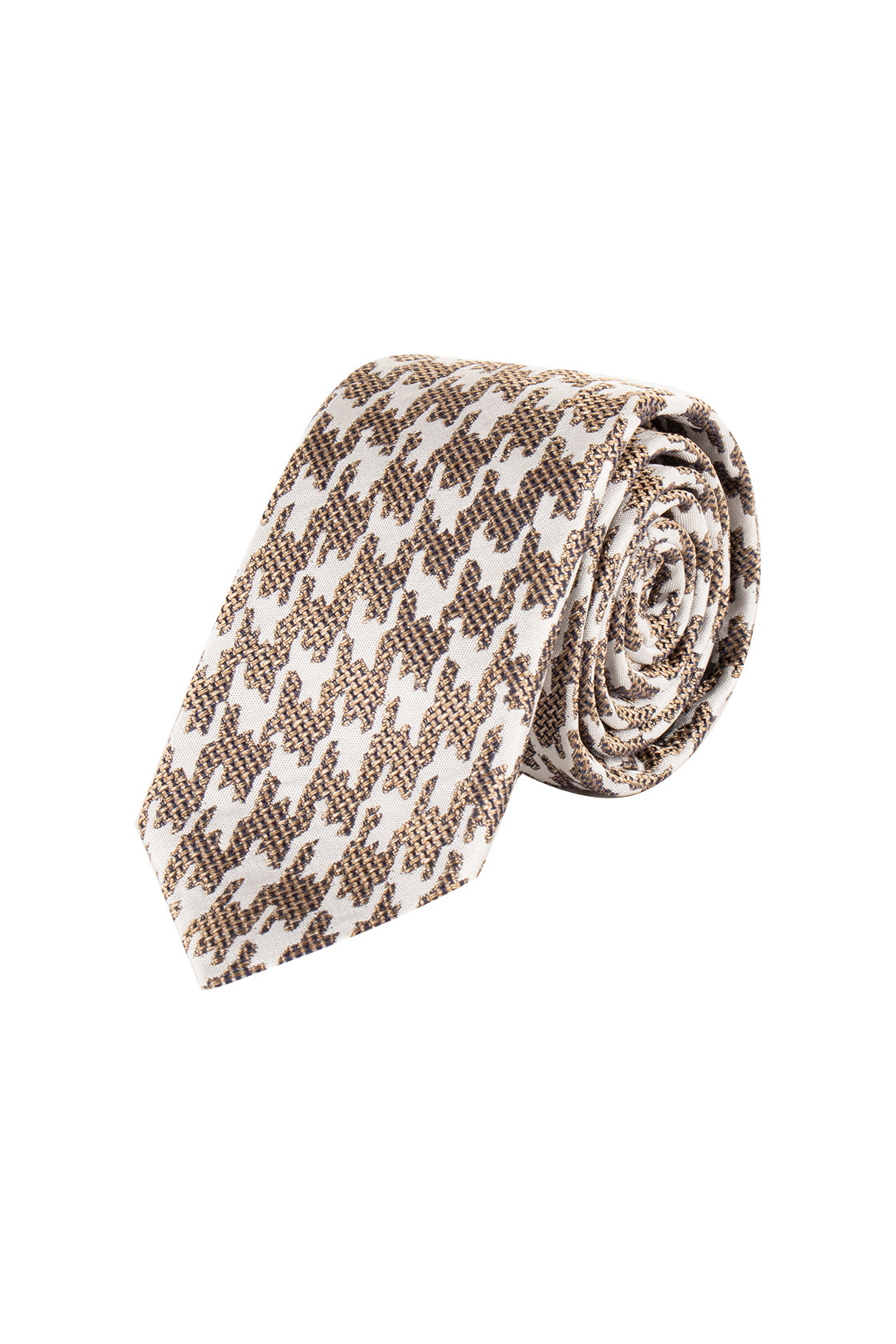 Hemley 6cm Tie White/Gold