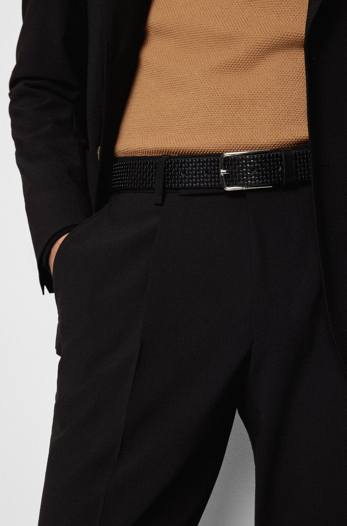 Hugo Boss Chuck 30mm Belt Black