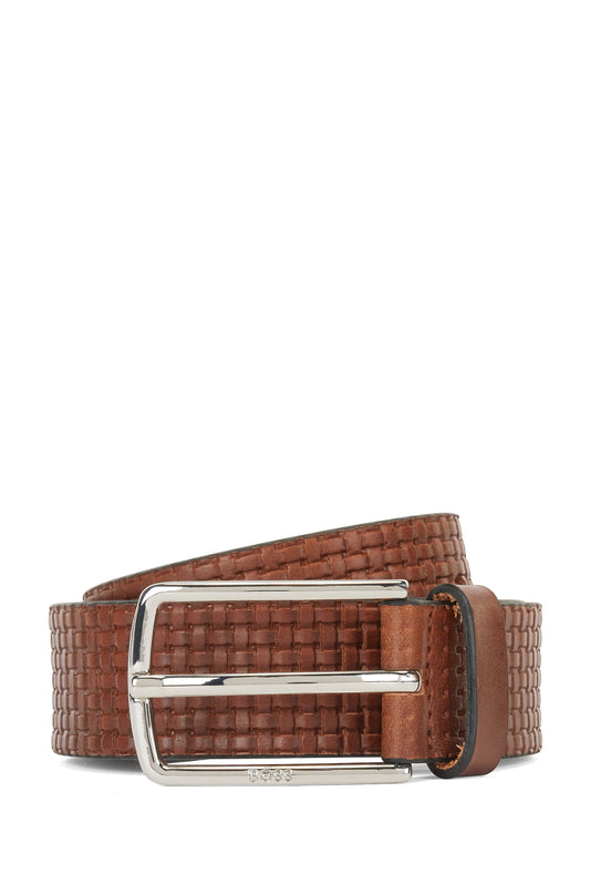 Hugo Boss Chuck 30mm Belt Medium Brown