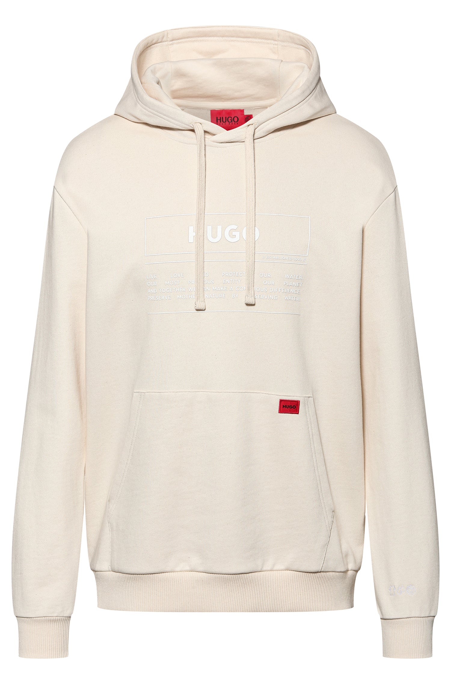 Hugo Boss Debster Hoodie Light Beige –