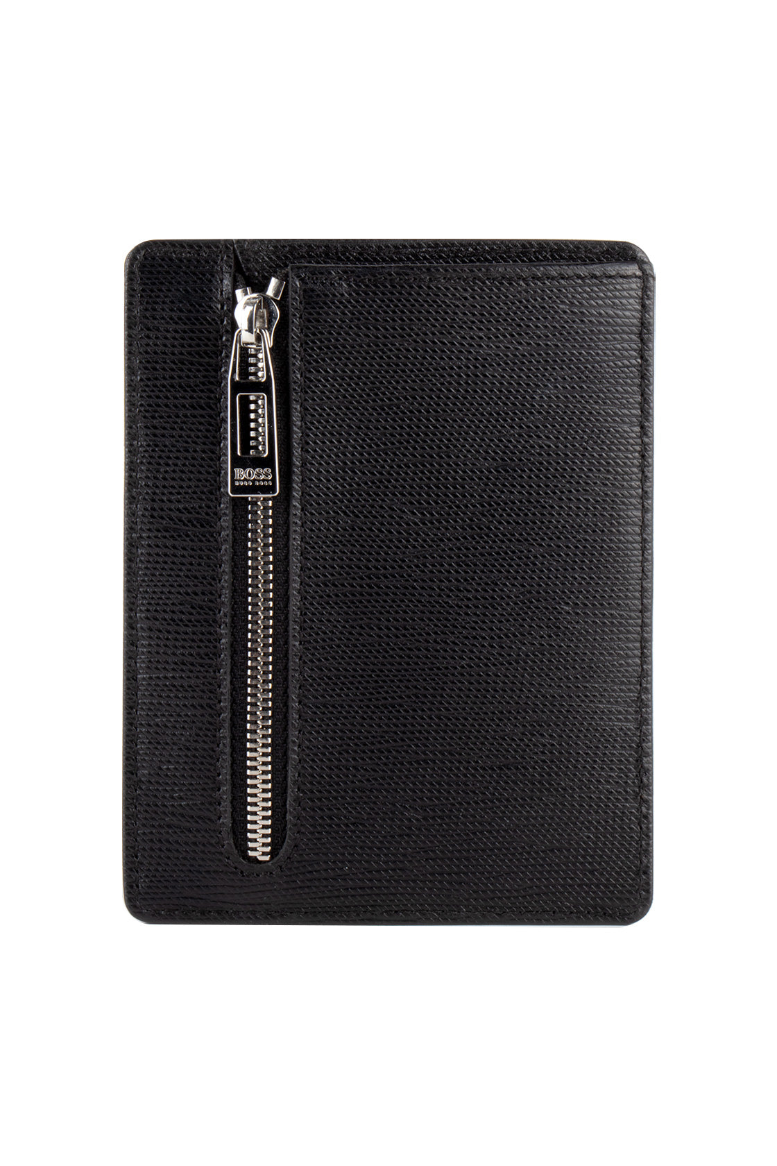 Hugo Boss Gallery Card Zip Wallet Black