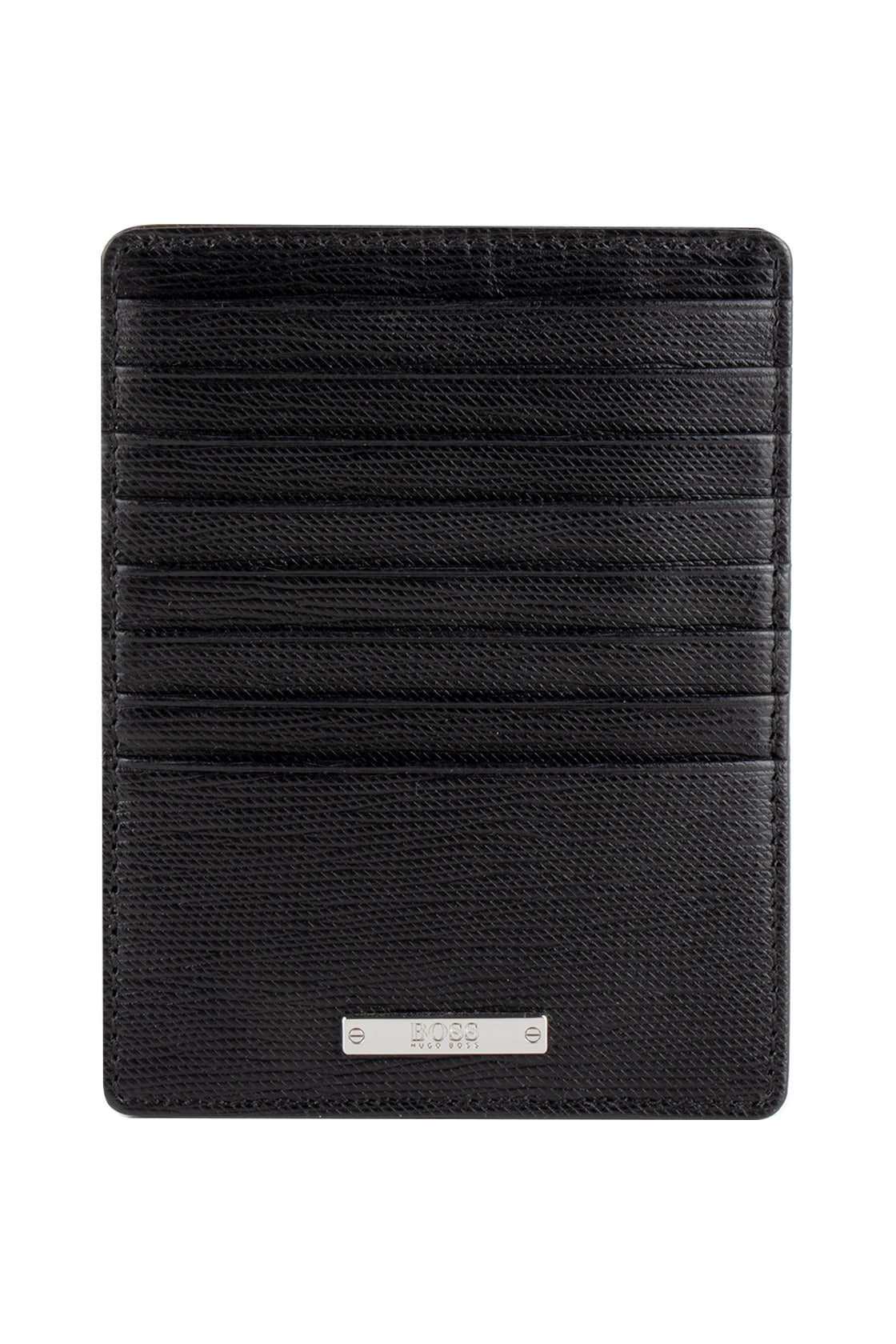 Hugo Boss Gallery Card Zip Wallet Black