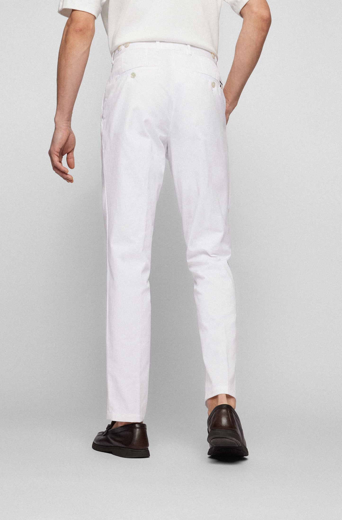 Hugo Boss Genius Trouser White