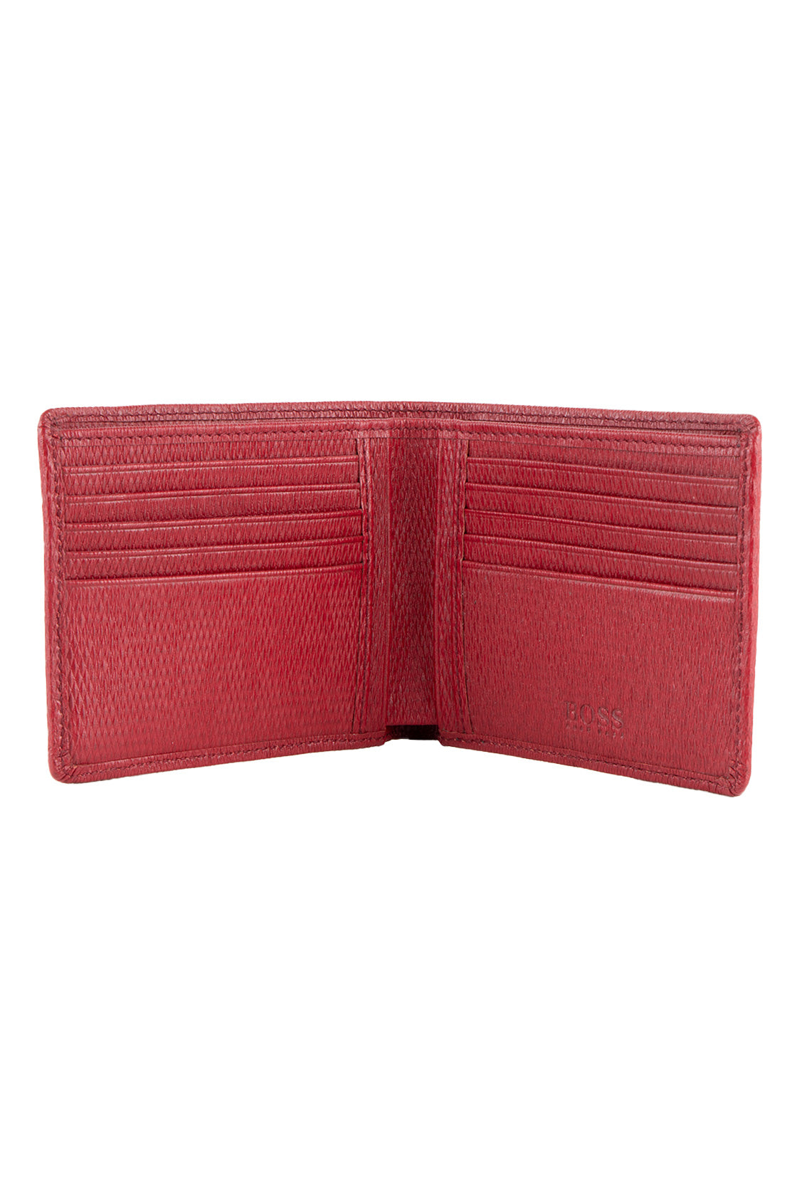 Hugo Boss London Leather Wallet Red