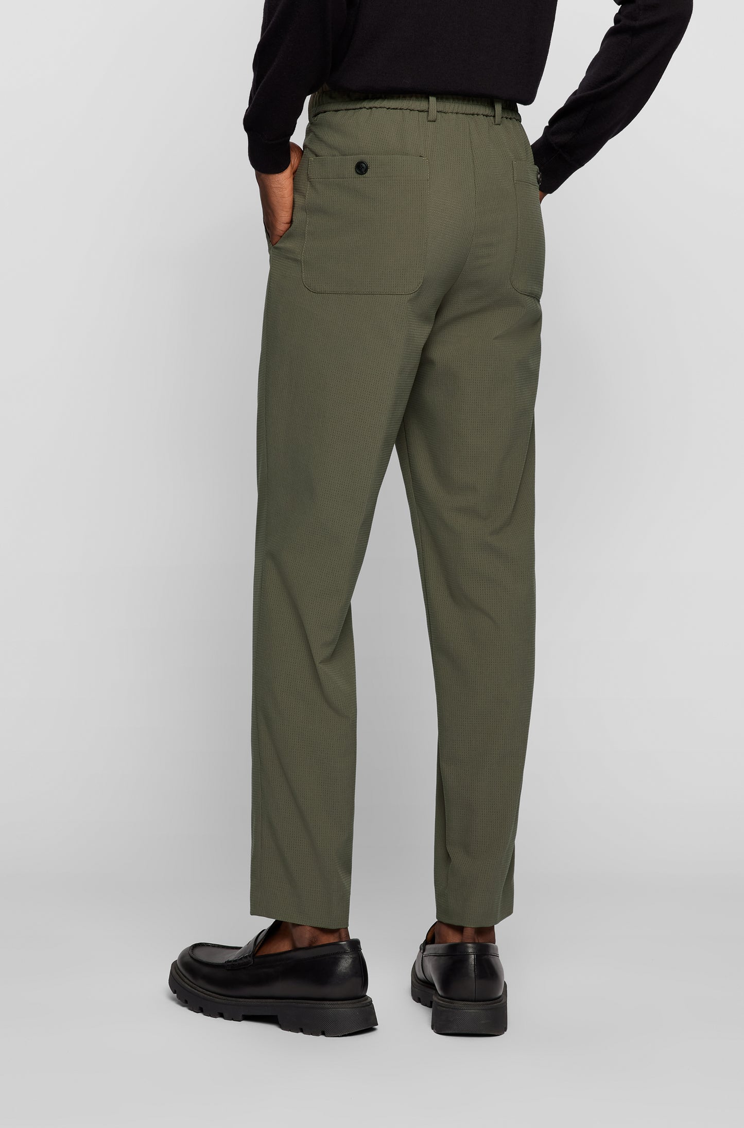 Hugo Boss Genius Pack Trouser Open Green