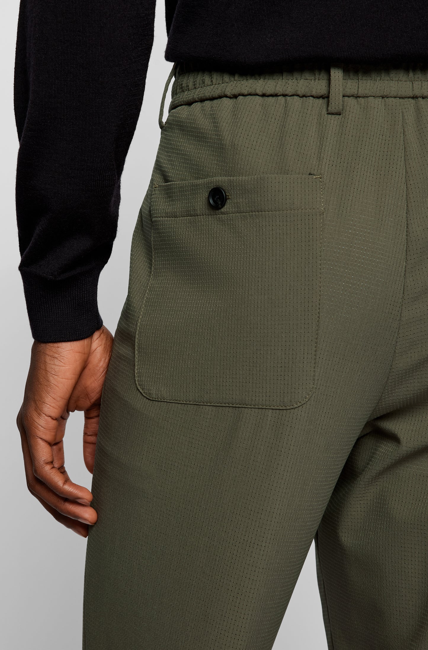 Hugo Boss Genius Pack Trouser Open Green