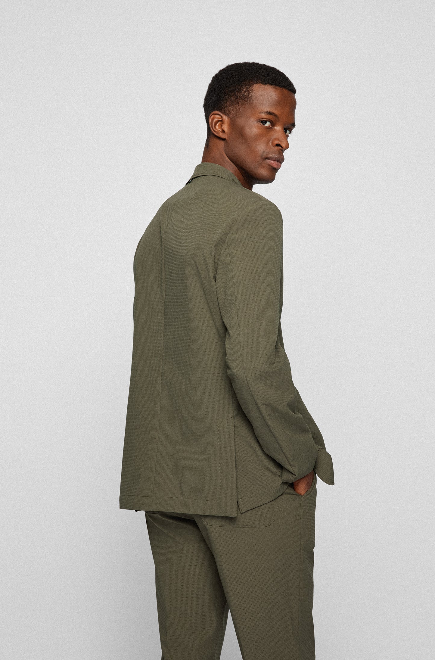 Hugo Boss Henry Pack Jacket Open Green
