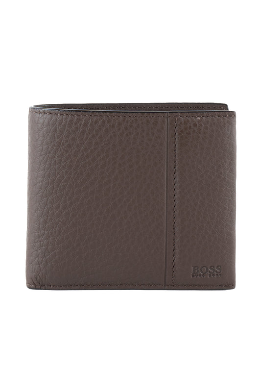 Hugo Boss Traveller Coin Wallet Brown