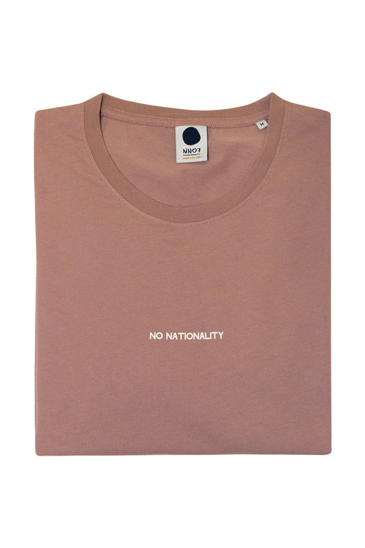 NN07 Ethan Print Tee Pink