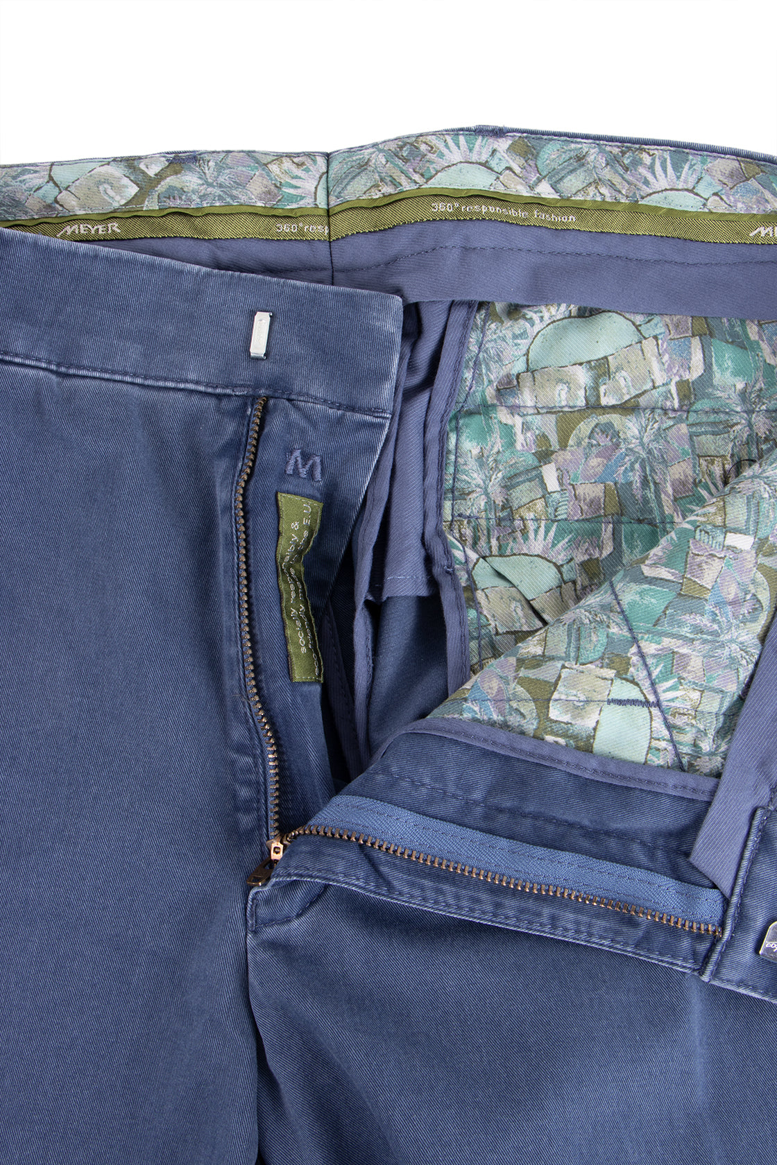 Meyer Diego Casual Trouser 34L Navy
