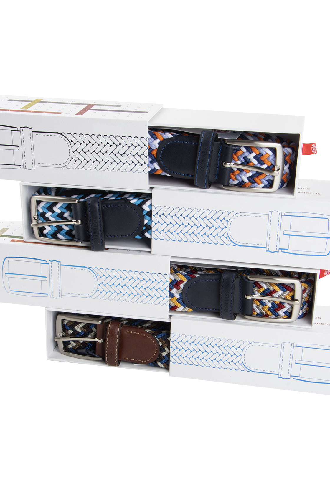 Miguel Bellido Sport Belt Blue/Orange/Blanco