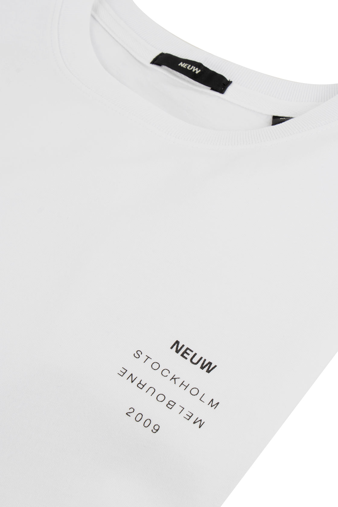Neuw Organic Band Tee White