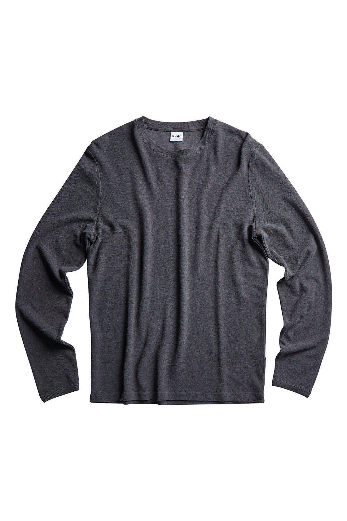 NN07 Clive Long Sleeve Tee Concrete