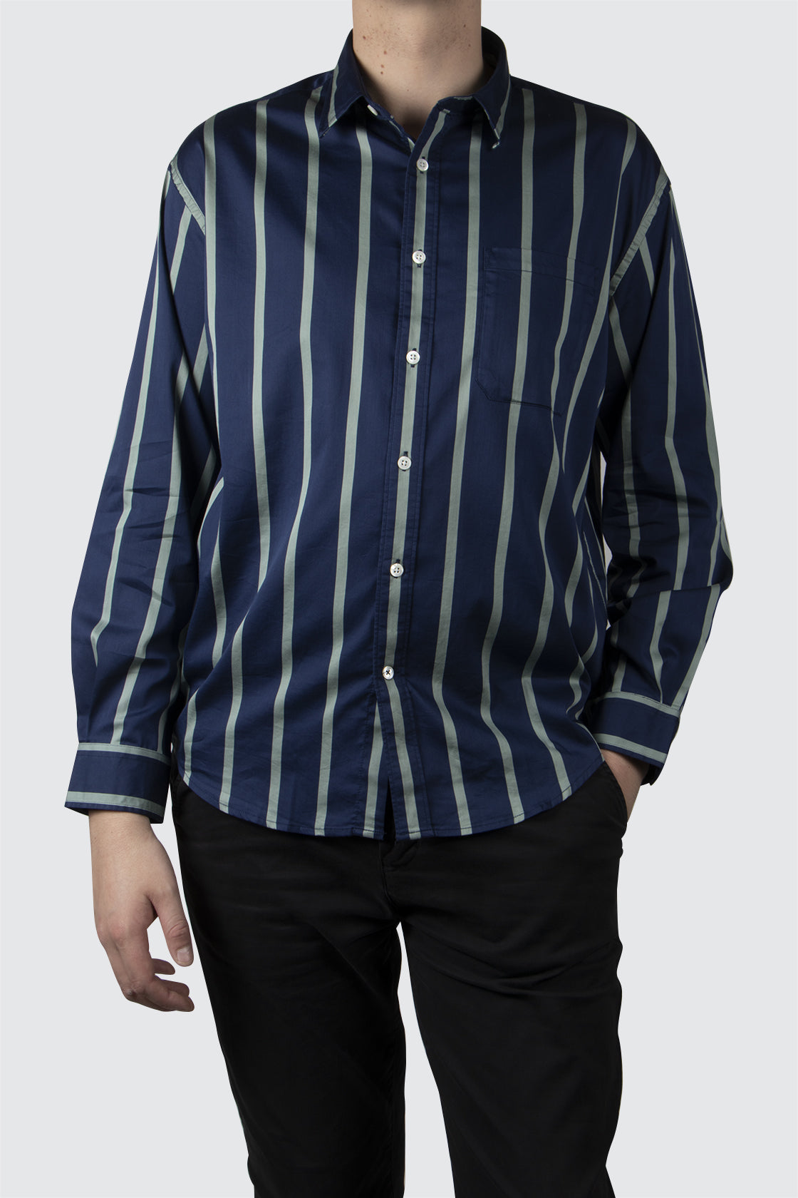 NN07 Deon LS Striped Shirt