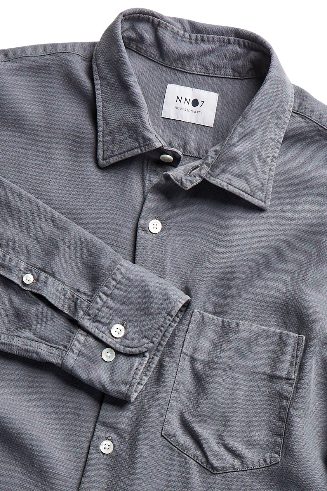 NN07 Errico Shirt Concrete