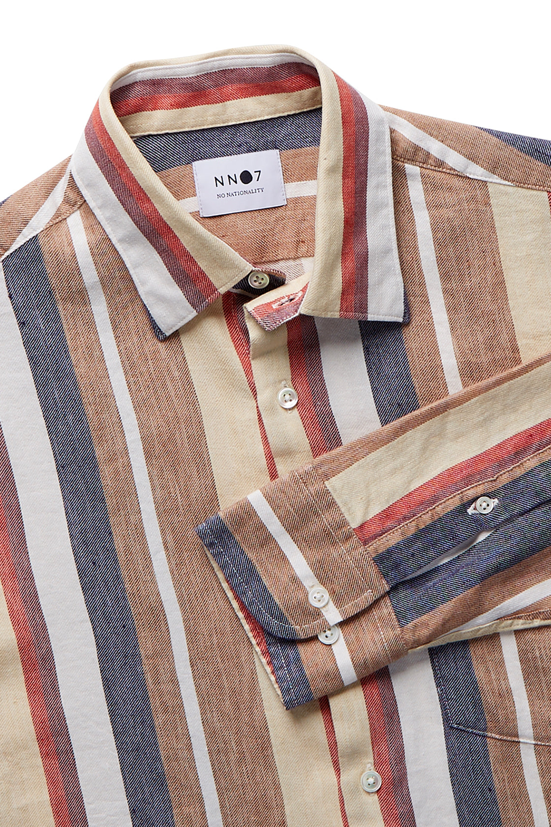 NN07 Errico Shirt Multi Stripe