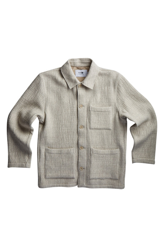 NN07 Ibrahim Overshirt Off White