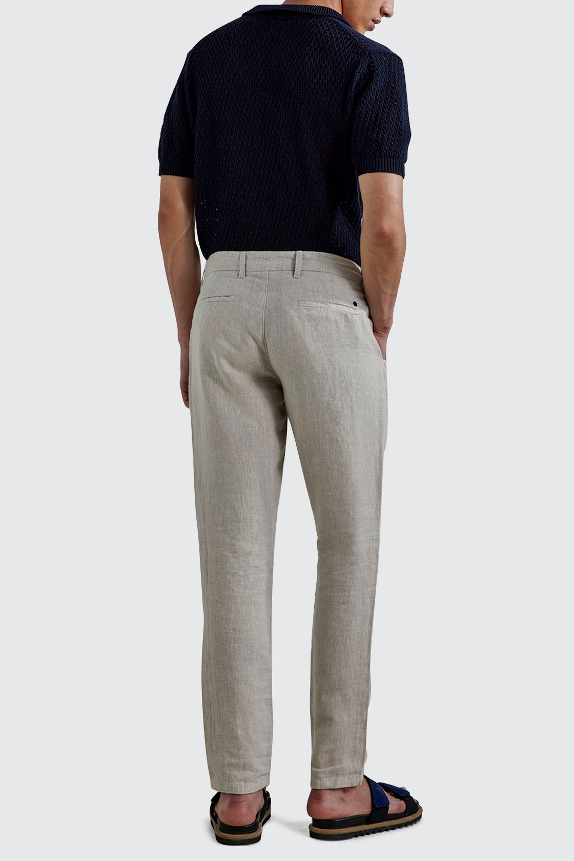 NN07 Karl Linen Chino L32 Oat