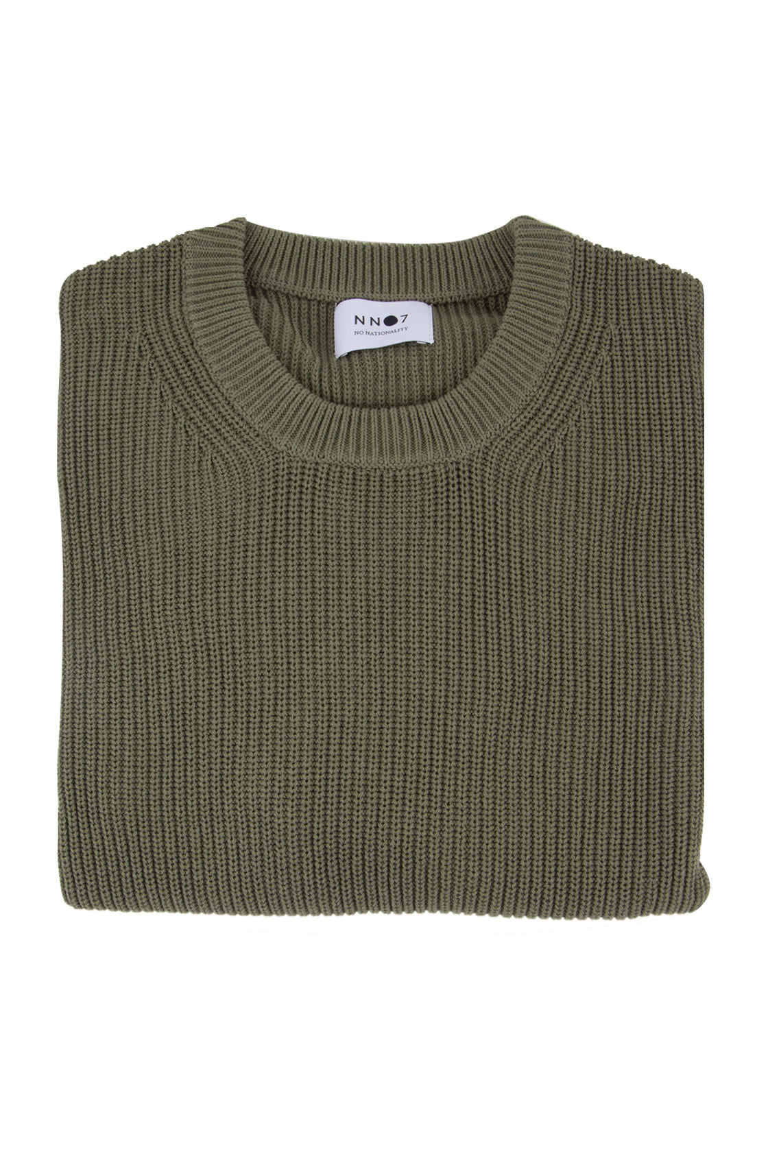 Green crew hot sale neck sweater