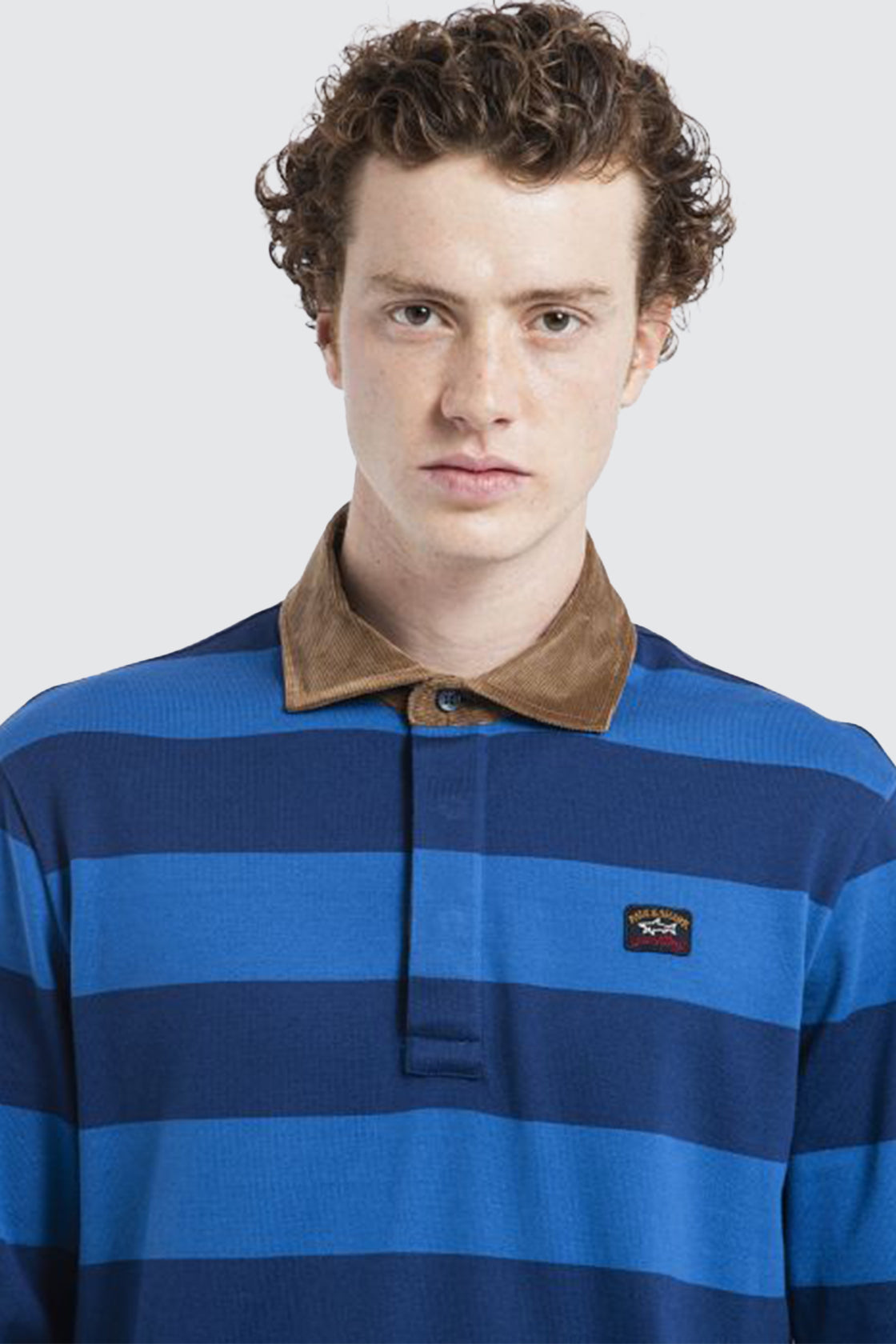 Paul & Shark Cotton Jersey Polo Blue