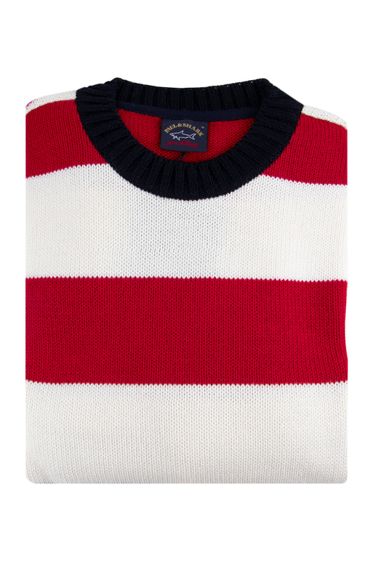 Paul & Shark Knitted Wool Sweater Stripe