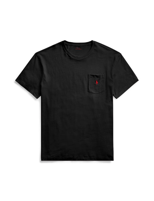 Polo Ralph Lauren Classic Fit Crew Neck Pocket Tee Black