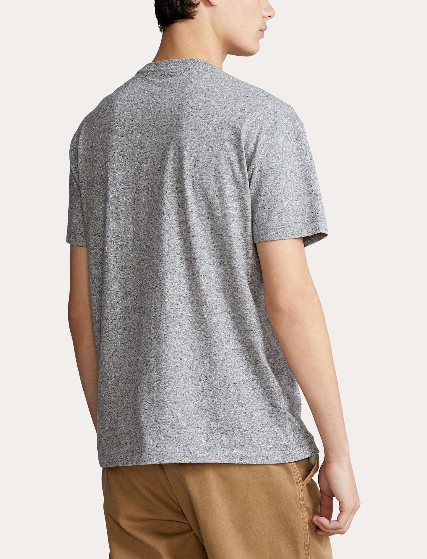 Polo Ralph Lauren Classic Fit Crew Neck Pocket Tee Heather