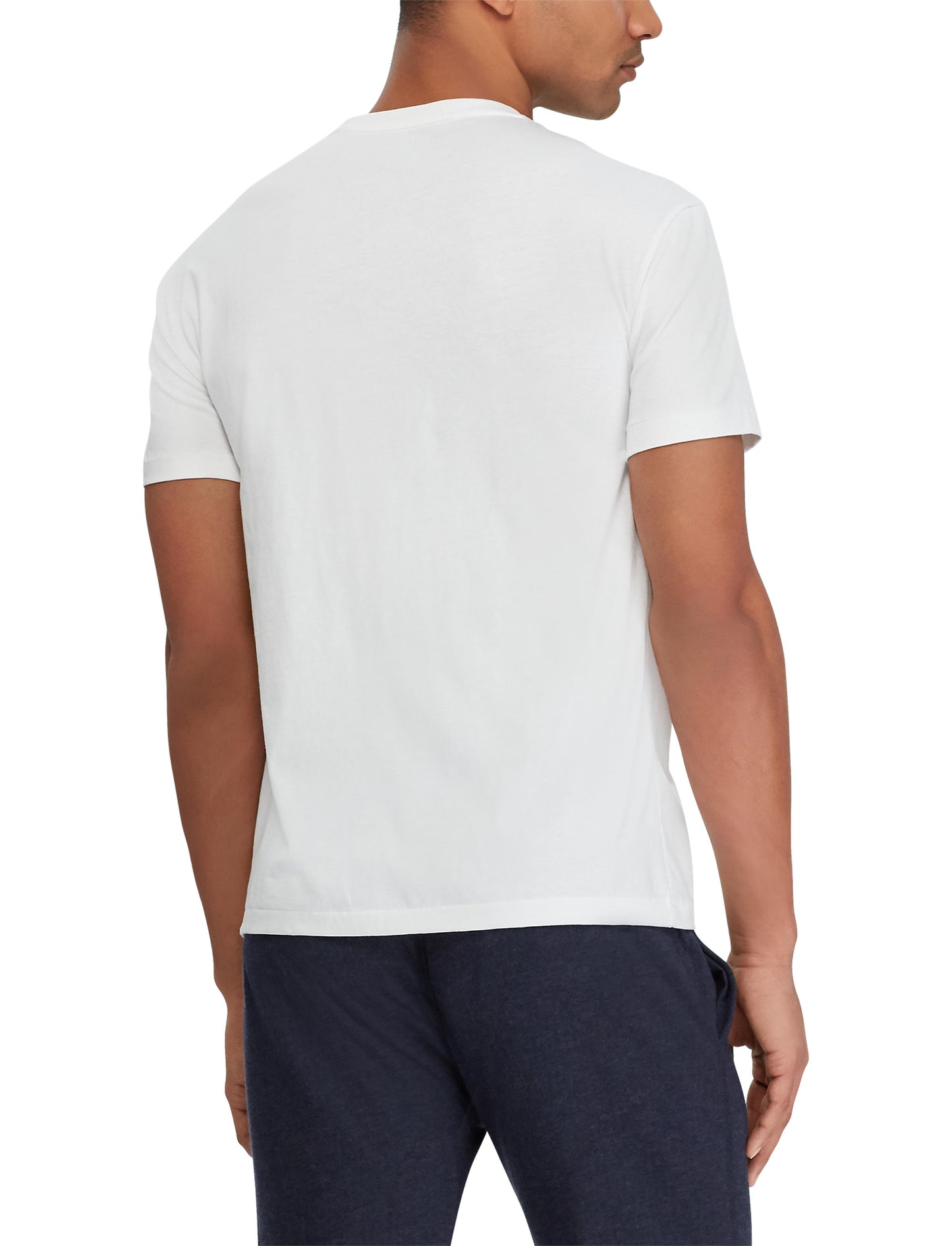 Polo Ralph Lauren Classic Fit Crew Neck Pocket Tee White