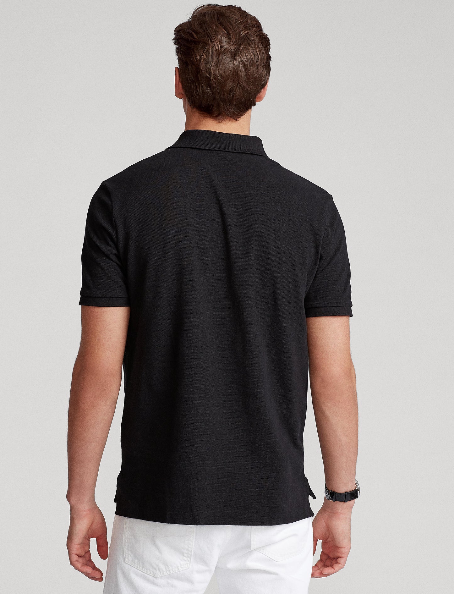 Polo Ralph Lauren Classic Fit Mesh Polo Black
