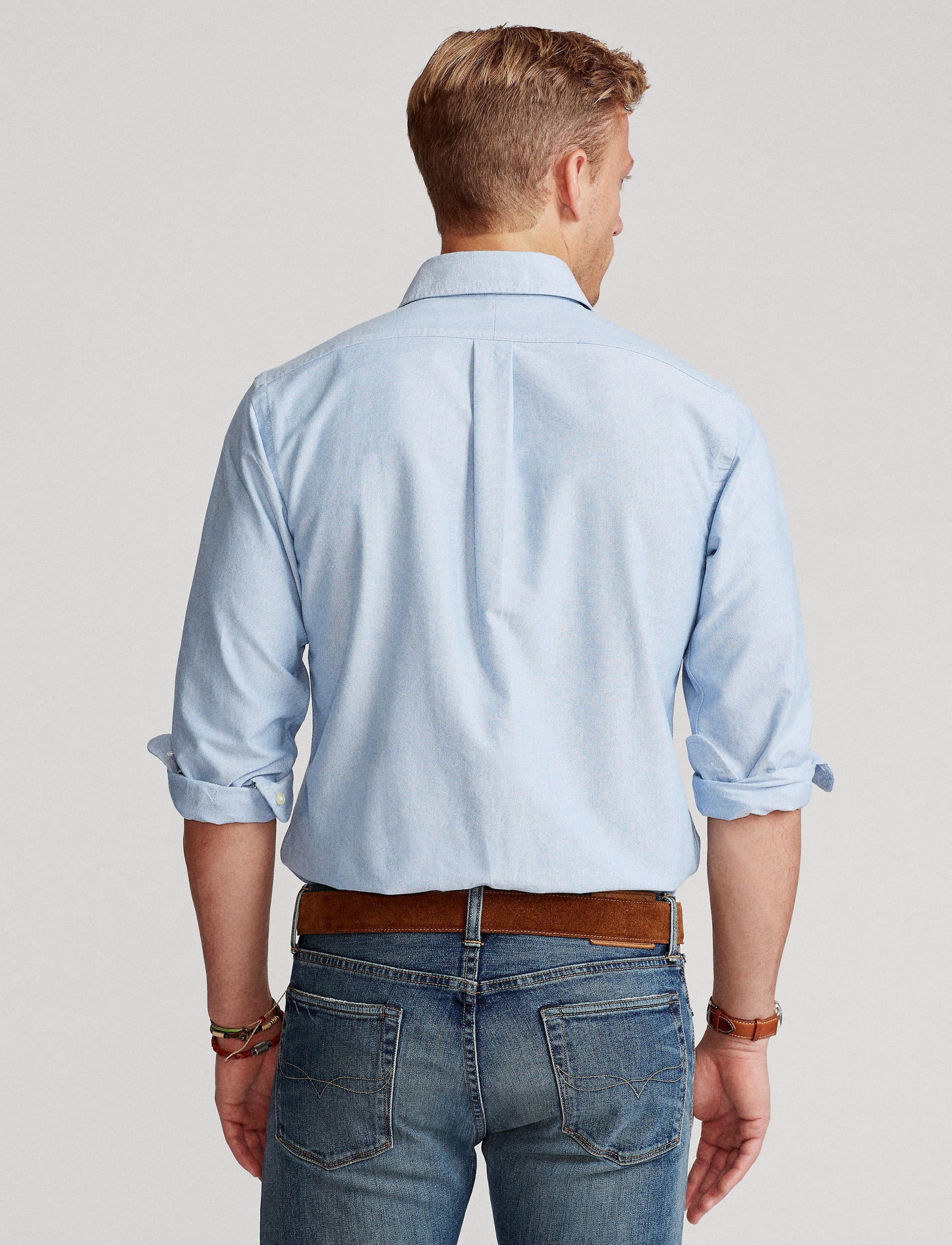 Polo Ralph Lauren Custom Fit Oxford Shirt Blue