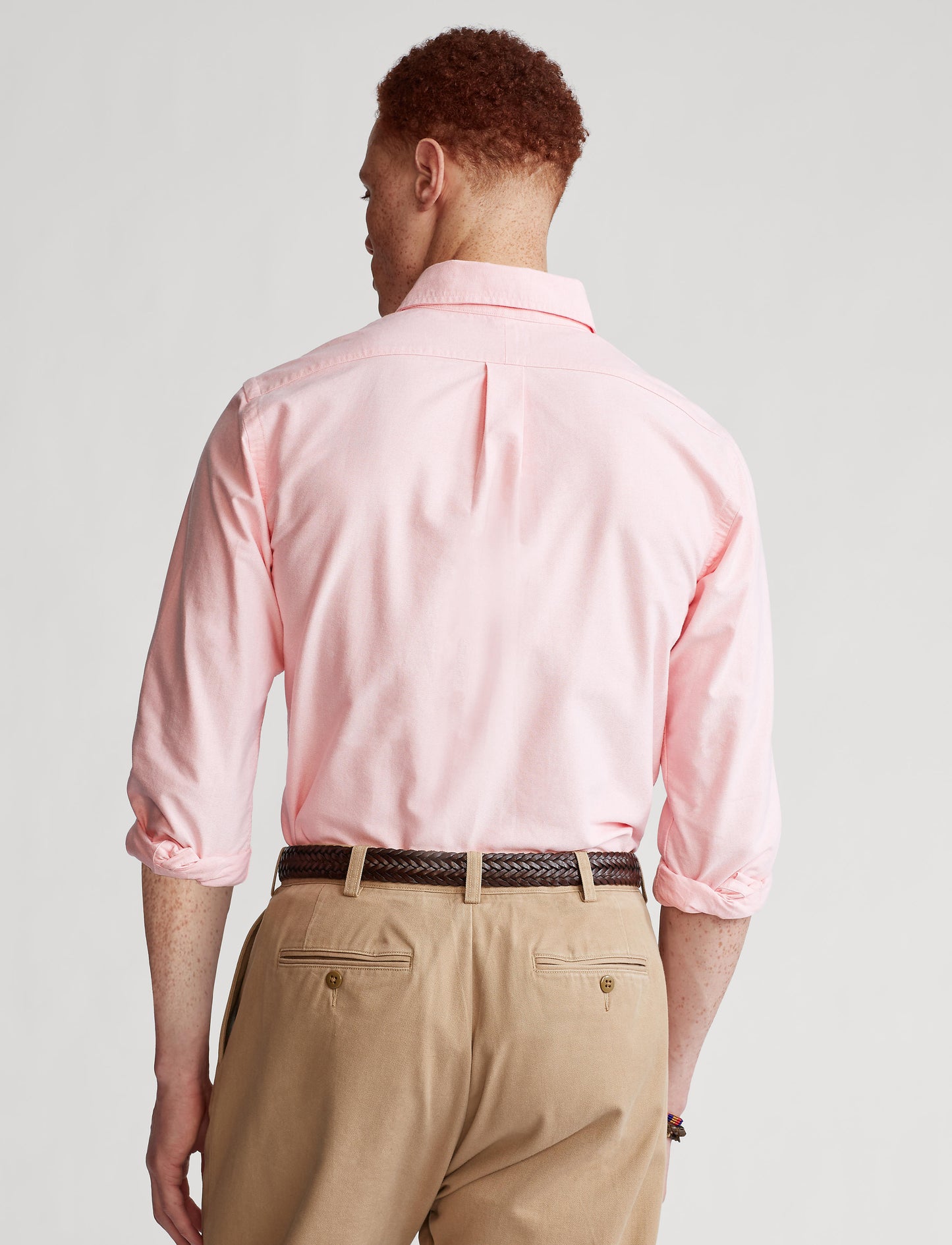 Polo Ralph Lauren Custom Fit Oxford Shirt Pink