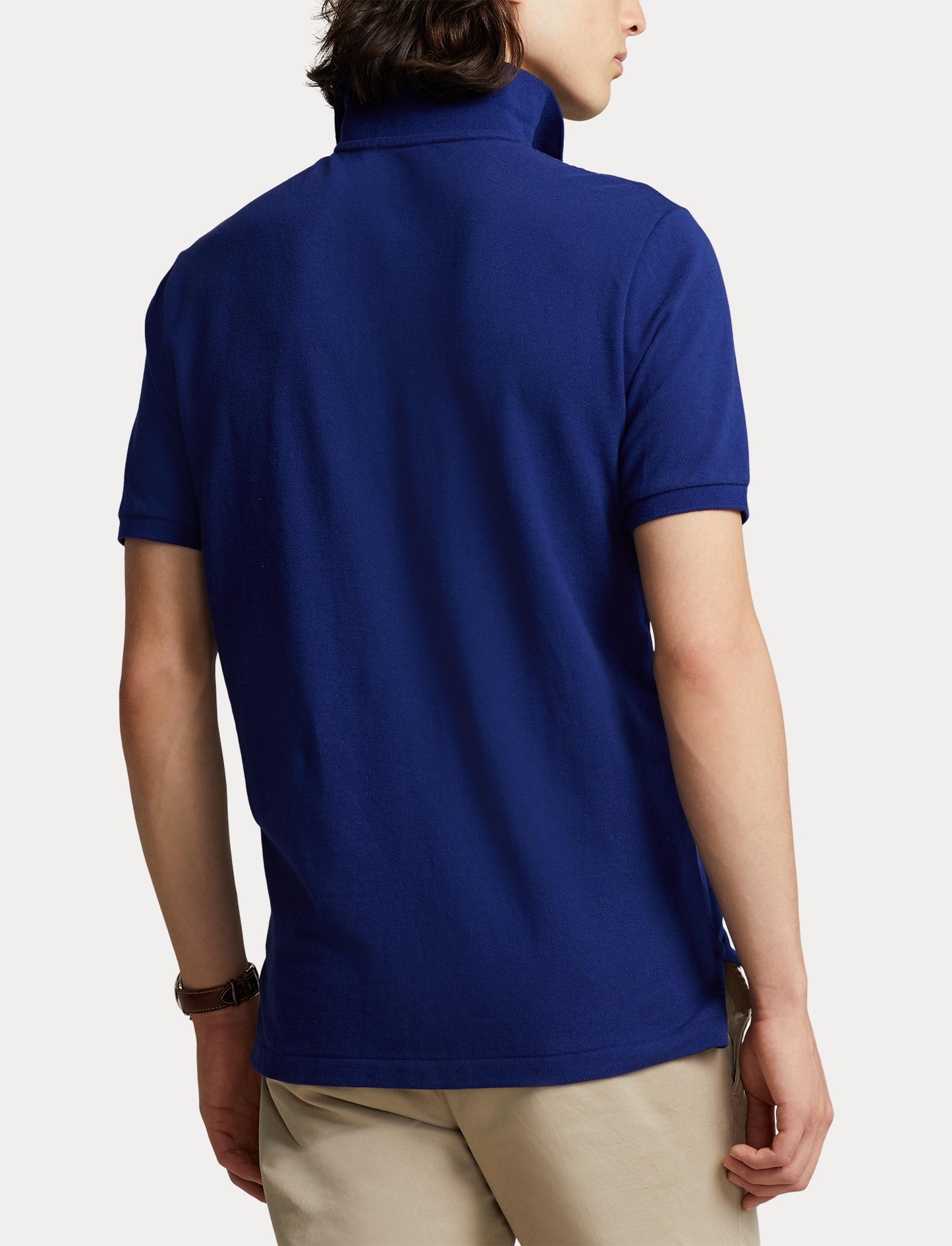 Polo Ralph Lauren Slim Fit Mesh Polo Fall Royal