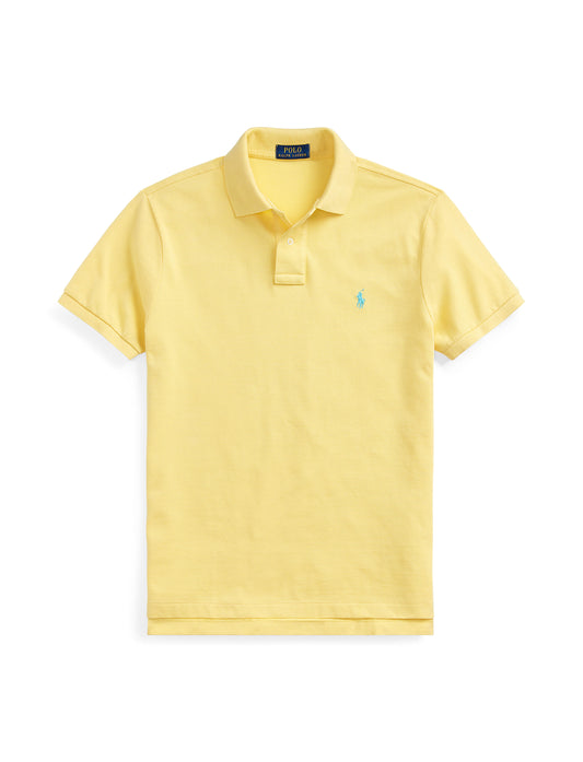 Polo Ralph Lauren Slim Fit Mesh Polo Yellow