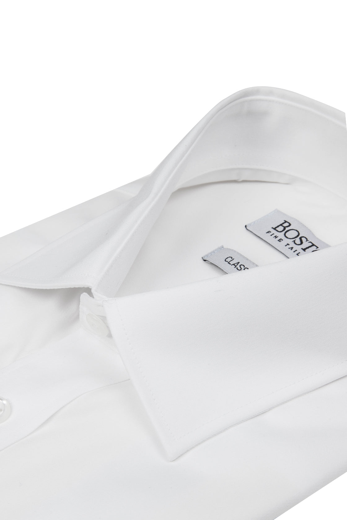 Boston Brooke Classic Fit White Business Shirt