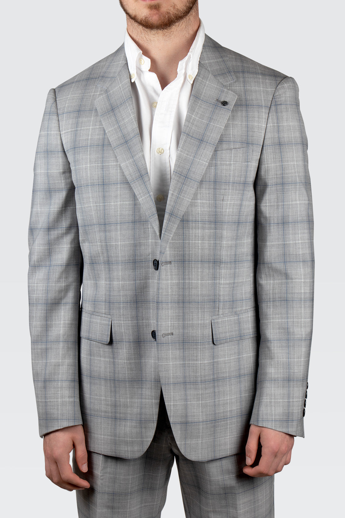 Routleys Parker Edward Suit Grey